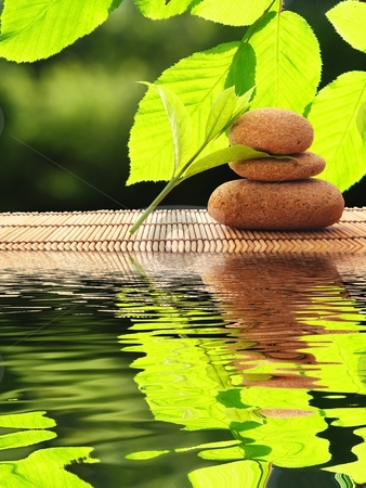 To use this stock image in your creative project, please select the size you need over to the right and click the "Add to Cart" button.
Your downloaded image will come with the Cutcaster watermark removed so don’t worry about the watermark you see on this page. Spa stock photo, spa zen or summer concept with stone and water by Gunnar Pippel