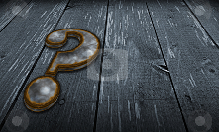 To use this stock image in your creative project, please select the size you need over to the right and click the "Add to Cart" button.
Your downloaded image will come with the Cutcaster watermark removed so don’t worry about the watermark you see on this page. Quest stock photo, rusty question mark on wooden background - 3d illustration by J?