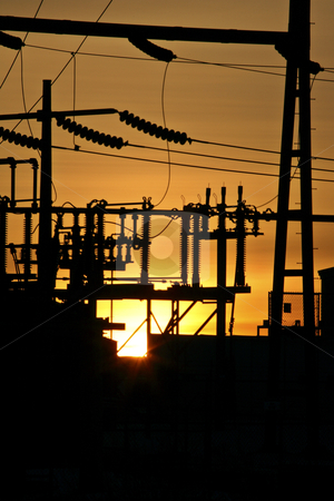To use this stock image in your creative project, please select the size you need over to the right and click the "Add to Cart" button.
Your downloaded image will come with the Cutcaster watermark removed so don’t worry about the watermark you see on this page. Sun setting behind electric station stock photo, Sun setting behind electric station by Mark Duffy