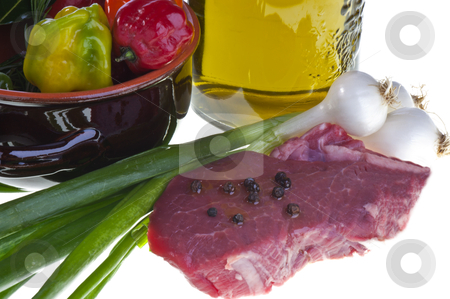 To use this stock image in your creative project, please select the size you need over to the right and click the "Add to Cart" button.
Your downloaded image will come with the Cutcaster watermark removed so don’t worry about the watermark you see on this page. Fillet of beef stock photo, Fillet of beef with pepper and spices on white background by @ Photofollies by Carla Zagni