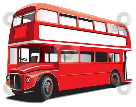 To use this stock image in your creative project, please select the size you need over to the right and click the "Add to Cart" button.
Your downloaded image will come with the Cutcaster watermark removed so don’t worry about the watermark you see on this page. Double decker bus stock photo, Detailed vectorial image of symbol of London - best-known of England double-decker bus - "Routhmaster", isolated on white background. Contains gradients and blends. by busja