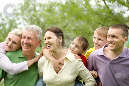 To use this stock image in your creative project, please select the size you need over to the right and click the "Add to Cart" button.
Your downloaded image will come with the Cutcaster watermark removed so don’t worry about the watermark you see on this page. Large family in the summer park stock photo, large family plays in the summer park by Alevtina Guzova