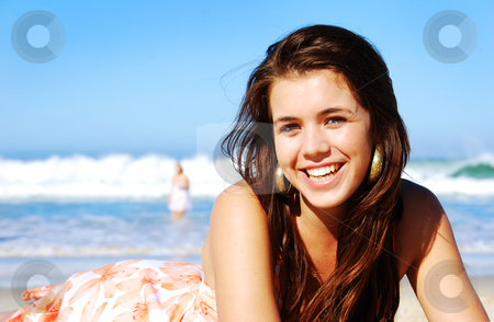 Young woman enjoying summer on the beach Young woman enjoying summer on the beach stock photo, Young woman enjoying summer on the beach by tish1