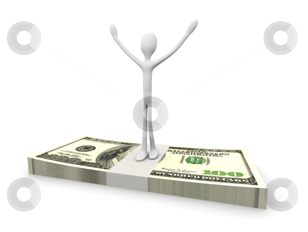 To use this stock image in your creative project, please select the size you need over to the right and click the "Add to Cart" button.
Your downloaded image will come with the Cutcaster watermark removed so don’t worry about the watermark you see on this page. Success stock photo, 3D rendered Illustration. Isolated on white. The winner. by Michael Osterrieder