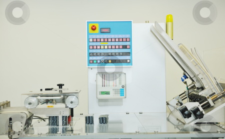 To use this stock image in your creative project, please select the size you need over to the right and click the "Add to Cart" button.
Your downloaded image will come with the Cutcaster watermark removed so don’t worry about the watermark you see on this page. Medical factory and production indoor stock photo, medical pills industry factory and production indoor by Benis Arapovic