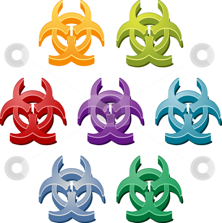 To use this stock image in your creative project, please select the size you need over to the right and click the "Add to Cart" button.
Your downloaded image will come with the Cutcaster watermark removed so don’t worry about the watermark you see on this page. Biohazard warning button set stock photo, Biohazard warning button icon colored illustration set by Kheng Guan Toh