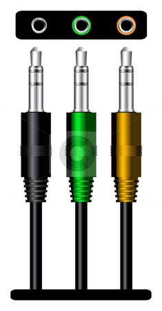 To use this stock image in your creative project, please select the size you need over to the right and click the "Add to Cart" button.
Your downloaded image will come with the Cutcaster watermark removed so don’t worry about the watermark you see on this page. Stereo plug stock photo, stereo plug by sermax55