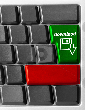 To use this stock image in your creative project, please select the size you need over to the right and click the "Add to Cart" button.
Your downloaded image will come with the Cutcaster watermark removed so don’t worry about the watermark you see on this page. Computer keyboard with "Download" key stock photo, Close-up of Computer keyboard with "Download" key by olinchuk