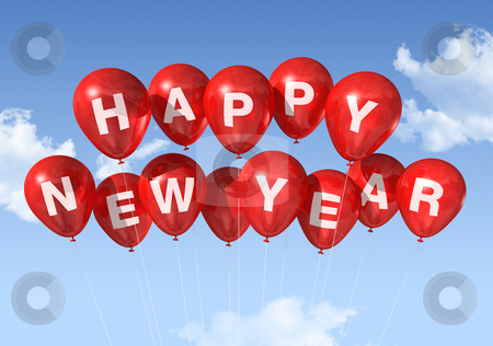 To use this stock image in your creative project, please select the size you need over to the right and click the "Add to Cart" button.
Your downloaded image will come with the Cutcaster watermark removed so don’t worry about the watermark you see on this page. Happy new year balloons stock photo, red Happy new year balloons isolated on a blue sky by Laurent Davoust