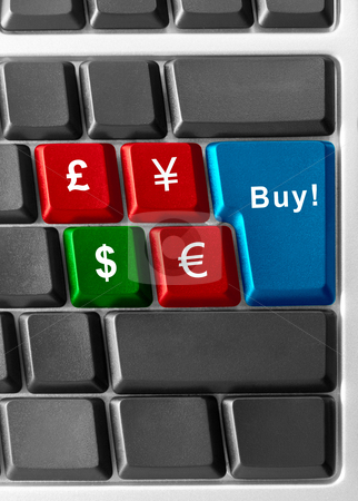 To use this stock image in your creative project, please select the size you need over to the right and click the "Add to Cart" button.
Your downloaded image will come with the Cutcaster watermark removed so don’t worry about the watermark you see on this page. Buy dollars! stock photo, computer keyboard with currency buttons by olinchuk