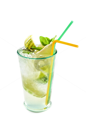 To use this stock image in your creative project, please select the size you need over to the right and click the "Add to Cart" button.
Your downloaded image will come with the Cutcaster watermark removed so don’t worry about the watermark you see on this page. Fresh mojito closeup stock photo, Fresh mojito cocktail top view isolated on a white bacground by olinchuk
