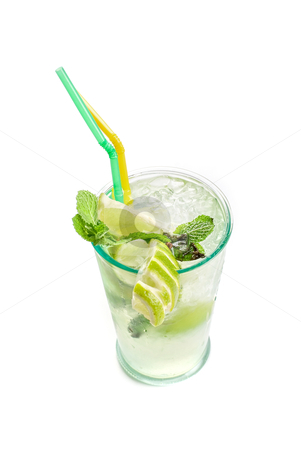 To use this stock image in your creative project, please select the size you need over to the right and click the "Add to Cart" button.
Your downloaded image will come with the Cutcaster watermark removed so don’t worry about the watermark you see on this page. Mojito coctail stock photo, Fresh mojito cocktail isolated on a white bacground by olinchuk