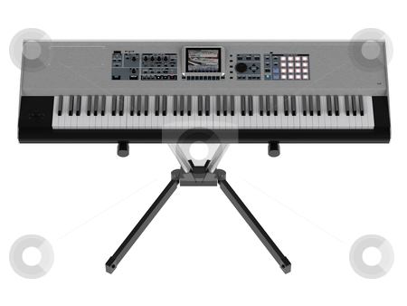 To use this stock image in your creative project, please select the size you need over to the right and click the "Add to Cart" button.
Your downloaded image will come with the Cutcaster watermark removed so don’t worry about the watermark you see on this page. Synthesizer stock photo, Synthesizer isolated on white background by Nmorozova