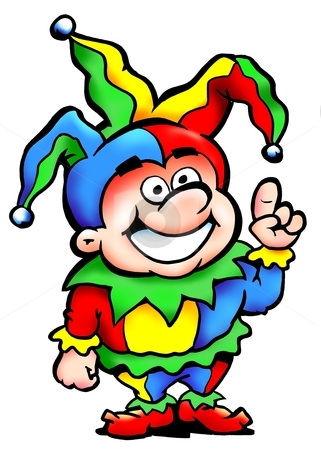 To use this stock image in your creative project, please select the size you need over to the right and click the "Add to Cart" button.
Your downloaded image will come with the Cutcaster watermark removed so don’t worry about the watermark you see on this page. Joker in a colorful carnival costume stock photo, Joker in a colorful carnival costume by DrawShop - Poul Carlsen