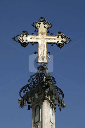 Orthodox cross Orthodox cross stock photo, Ortodox chross on top of the church tower by Tomislav Konestabo