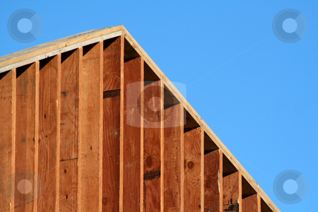 Red Wood Frame Red Wood Frame stock photo, The wooden frame of a large new house.
by Chris Hill