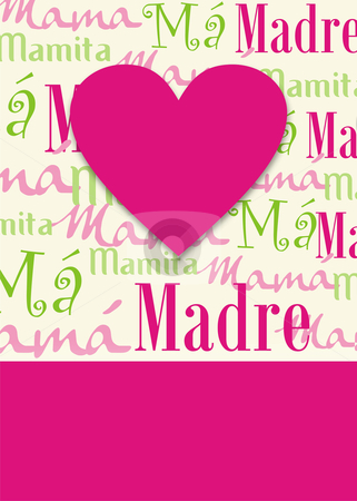 Happy mothers day gretting background Happy mothers day gretting background stock photo, computer generated illustration background of a gretting card for the mothers day. Vector format available by Cienpies Design