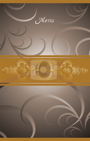 Victorian menu cover design Victorian menu cover design stock photo, illustration background for food industry, menu, chocolate box, cover, label for wine. by Cienpies Design