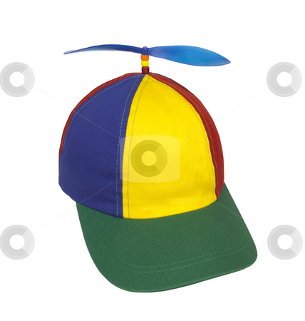 Hat with Propeller - Photo Object Hat with Propeller - Photo Object stock photo, Beanie cap with propeller, includes clipping path by Bryan Mullennix