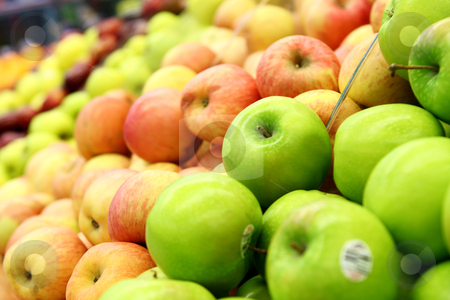To use this stock image in your creative project, please select the size you need over to the right and click the "Add to Cart" button.
Your downloaded image will come with the Cutcaster watermark removed so don’t worry about the watermark you see on this page. Green and red apples at the farmers market stock photo, green and red apples at the farmers market by Keng po Leung