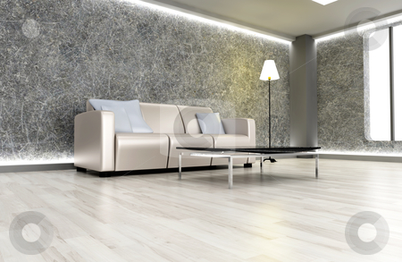 To use this stock image in your creative project, please select the size you need over to the right and click the "Add to Cart" button.
Your downloaded image will come with the Cutcaster watermark removed so don’t worry about the watermark you see on this page. Dark living room stock photo, 3D rendered Illustration. An living room. Dark concrete style. by Michael Osterrieder