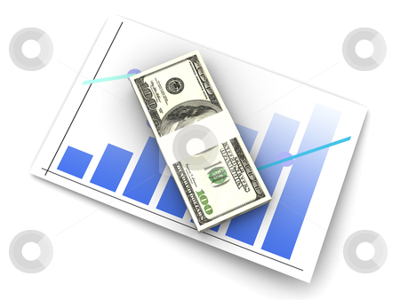 Financial analysis Financial analysis stock photo, Analyzing the financial situation. 3D rendered illustration. Isolated on white. by Michael Osterrieder