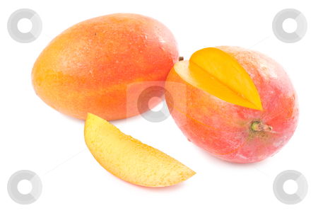 To use this stock image in your creative project, please select the size you need over to the right and click the "Add to Cart" button.
Your downloaded image will come with the Cutcaster watermark removed so don’t worry about the watermark you see on this page. Fresh delicious mango fruit and slice stock photo, Fresh delicious mango fruit and slice isolated on white background by Lawren