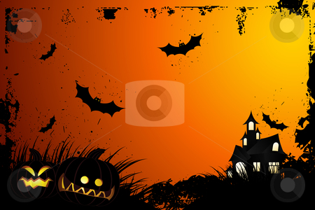 To use this stock image in your creative project, please select the size you need over to the right and click the "Add to Cart" button.
Your downloaded image will come with the Cutcaster watermark removed so don’t worry about the watermark you see on this page. Halloween grunge background stock photo, Halloween grunge background with grass bat and hunting house by Vadym Nechyporenko