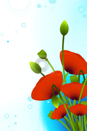 To use this stock image in your creative project, please select the size you need over to the right and click the "Add to Cart" button.
Your downloaded image will come with the Cutcaster watermark removed so don’t worry about the watermark you see on this page. Floral background stock photo, Abstract Background with red poppy flowers for your design by Vadym Nechyporenko