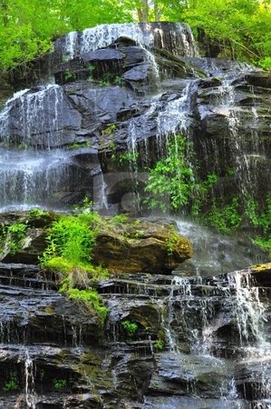To use this stock image in your creative project, please select the size you need over to the right and click the "Add to Cart" button.
Your downloaded image will come with the Cutcaster watermark removed so don’t worry about the watermark you see on this page. Isaqueena Falls stock photo, Different close-up of the Falls by Michaelee