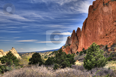 Garden of the Gods Garden of the Gods stock photo, A high dynamic range landscape photo of the red rocks in the Garden of the Gods park in Colorado Springs, Colorado. by macropixel