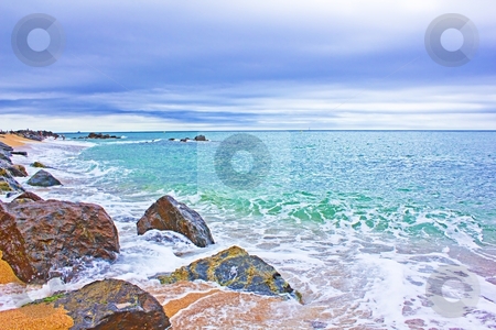 Beach and sea Beach and sea stock photo, beach and sea in summer time by danielitos