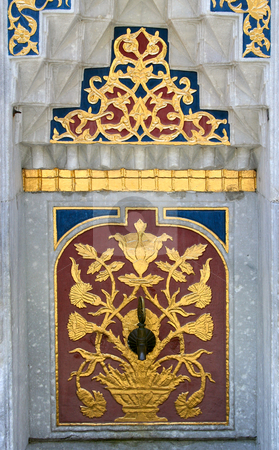 Fountain in Istanbul, Turkey Fountain in Istanbul, Turkey stock photo, Fountain in Istanbul, Topkapi palace, Turkey by Luba Kinyaeva