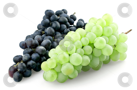 To use this stock image in your creative project, please select the size you need over to the right and click the "Add to Cart" button.
Your downloaded image will come with the Cutcaster watermark removed so don’t worry about the watermark you see on this page. Bunches of black and green grapes stock photo, Bunches of black and green grapes isolated on white background by seralex