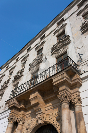 To use this stock image in your creative project, please select the size you need over to the right and click the "Add to Cart" button.
Your downloaded image will come with the Cutcaster watermark removed so don’t worry about the watermark you see on this page. Balcony and facade stock photo, Balcony and facade of old and abandonned construction in East Europe by tristanbm