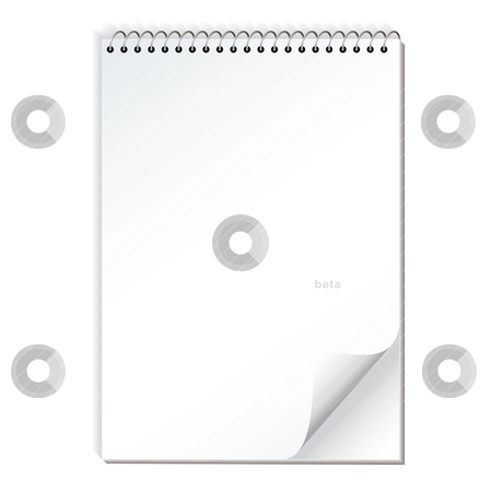To use this stock image in your creative project, please select the size you need over to the right and click the "Add to Cart" button.
Your downloaded image will come with the Cutcaster watermark removed so don’t worry about the watermark you see on this page. Note paper spiral stock vector clipart, Spiral bound illustrated note pad with realistic shadow and page curl by Michael Travers