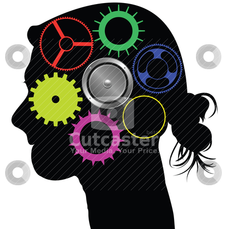 Brain mechanism Brain mechanism stock vector clipart, brain mechanism by Laschon Robert Paul