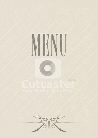 To use this stock image in your creative project, please select the size you need over to the right and click the "Add to Cart" button.
Your downloaded image will come with the Cutcaster watermark removed so don’t worry about the watermark you see on this page. Menu Card Design stock vector clipart, EPS10: Menu Card Design - Menu Sign on Aged Paper by JAMDesign