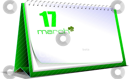 To use this stock image in your creative project, please select the size you need over to the right and click the "Add to Cart" button.
Your downloaded image will come with the Cutcaster watermark removed so don’t worry about the watermark you see on this page. Vector illustration of desk calendar. 17 march. St. Patrick`s da stock vector clipart, Vector illustration of desk calendar. 17 march. St. Patrick`s day by Leonid Dorfman