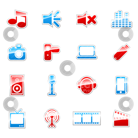 To use this stock image in your creative project, please select the size you need over to the right and click the "Add to Cart" button.
Your downloaded image will come with the Cutcaster watermark removed so don’t worry about the watermark you see on this page. Label icons stock vector clipart, Label icon set for web design (set 1) by Vladimir Gladcov