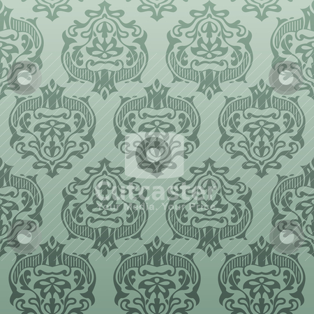 Damask Wallpaper on Damask Wallpaper Stock Vector Clipart  Abstract Seamless Damask