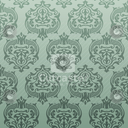 Damask Wallpaper on Damask Wallpaper Stock Vector Clipart  Abstract Seamless Damask