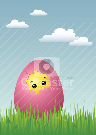 clip art easter eggs border. clip art easter chick.