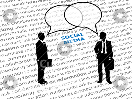 To use this stock image in your creative project, please select the size you need over to the right and click the "Add to Cart" button.
Your downloaded image will come with the Cutcaster watermark removed so don’t worry about the watermark you see on this page. Business people social network text talk bubbles stock vector clipart, Two business people connect in social media network talk bubbles on a text page background by Michael Brown