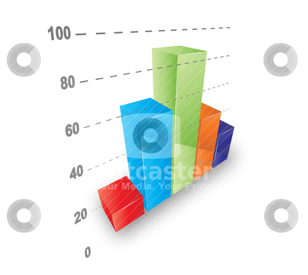 To use this stock image in your creative project, please select the size you need over to the right and click the "Add to Cart" button.
Your downloaded image will come with the Cutcaster watermark removed so don’t worry about the watermark you see on this page. Cool graph stock vector clipart, Cool 3D graph. Vector file. by Bagiuiani Kostas