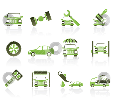 To use this stock image in your creative project, please select the size you need over to the right and click the "Add to Cart" button.
Your downloaded image will come with the Cutcaster watermark removed so don’t worry about the watermark you see on this page. Auto service and transportation icons stock vector clipart, auto service and transportation icons - vector icon set by Stoyan Haytov