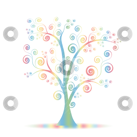 To use this stock image in your creative project, please select the size you need over to the right and click the "Add to Cart" button.
Your downloaded image will come with the Cutcaster watermark removed so don’t worry about the watermark you see on this page. Colorful art tree stock vector clipart, Colorful abstract art tree on white background by Ingvar Bjork