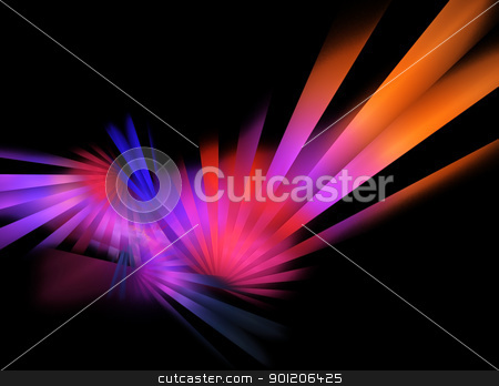 To use this stock image in your creative project, please select the size you need over to the right and click the "Add to Cart" button.
Your downloaded image will come with the Cutcaster watermark removed so don’t worry about the watermark you see on this page. Neon disco rays stock photo, Computer-generated fractal illustration of glowing neon disco rays by Natalia Macheda