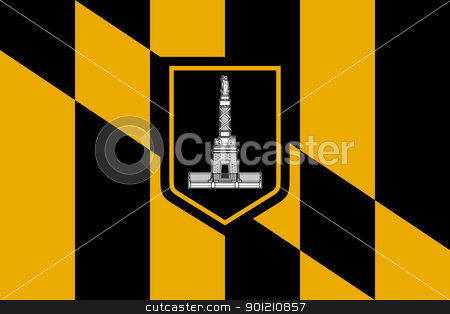 To use this stock image in your creative project, please select the size you need over to the right and click the "Add to Cart" button.
Your downloaded image will come with the Cutcaster watermark removed so don’t worry about the watermark you see on this page. Baltimore city flag stock photo, City flag of Baltimore city in the U.S.A.
by Martin Crowdy