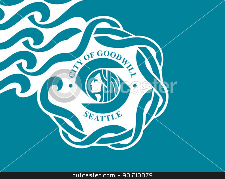 To use this stock image in your creative project, please select the size you need over to the right and click the "Add to Cart" button.
Your downloaded image will come with the Cutcaster watermark removed so don’t worry about the watermark you see on this page. Seattle city flag stock photo, City flag of Seattle city in the U.S.A.
by Martin Crowdy